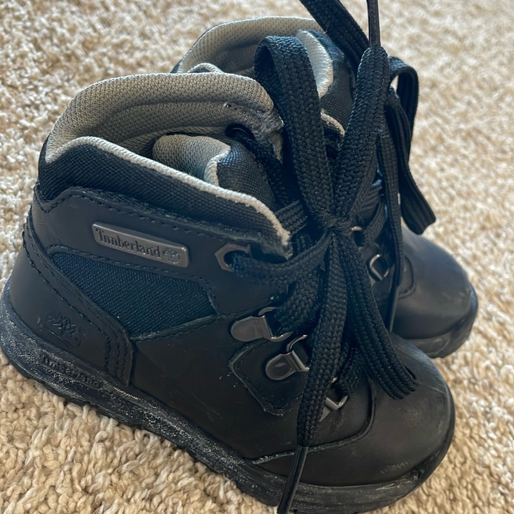 Black Timberland Earth Keepers Shoes